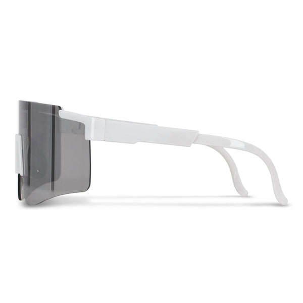 Occhiali da sole sportivi Tom R-PC con lenti a specchio UV400 - personalizzabile con logo