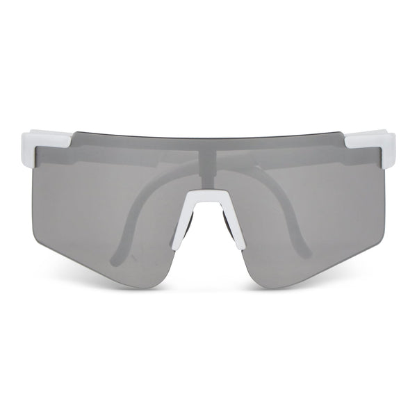 Occhiali da sole sportivi Tom R-PC con lenti a specchio UV400 - personalizzabile con logo