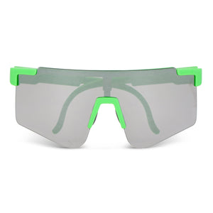 Occhiali da sole sportivi Tom R-PC con lenti a specchio UV400 - personalizzabile con logo
