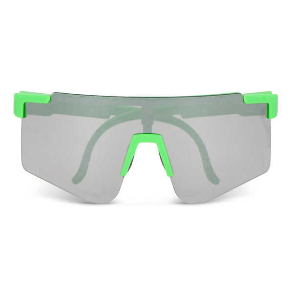 Occhiali da sole sportivi Tom R-PC con lenti a specchio UV400 - personalizzabile con logo