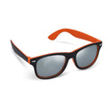 Occhiali da sole Tate lente a specchio UV400 Arancione - personalizzabile con logo
