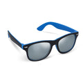 Occhiali da sole Tate lente a specchio UV400 azzurro - personalizzabile con logo