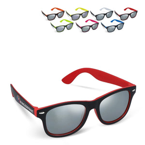 Occhiali da sole Tate lente a specchio UV400 - personalizzabile con logo