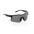 Occhiali sportivi polarizzati SproShield in rPlastica RCS nero - personalizzabile con logo