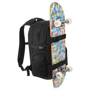Old School Boardpack nero - personalizzabile con logo
