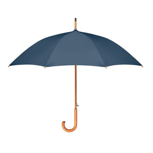 Ombrello 23,5" in pongee RPET Blu - personalizzabile con logo