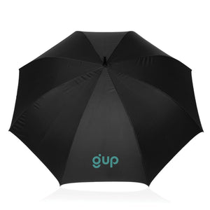 Ombrello 50UV automatico Swiss Peak OSLO 30' nero - personalizzabile con logo