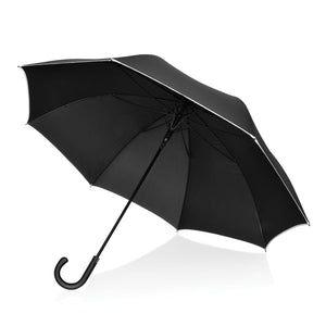 Ombrello 50UV automatico Swiss Peak OSLO 30' nero - personalizzabile con logo