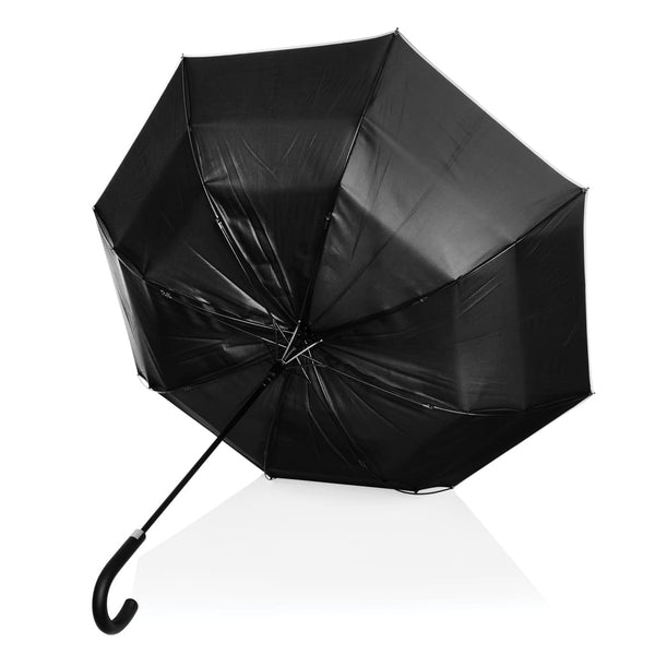 Ombrello 50UV automatico Swiss Peak OSLO 30' nero - personalizzabile con logo