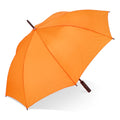 Ombrello a bastone Bosco 190T Poliestere 23" Apertura automatica Arancione - personalizzabile con logo
