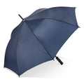 Ombrello a bastone Bosco 190T Poliestere 23" Apertura automatica blu navy - personalizzabile con logo