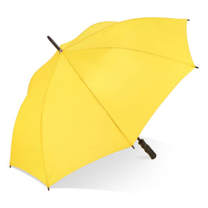 Ombrello a bastone Bosco 190T Poliestere 23" Apertura automatica Giallo - personalizzabile con logo