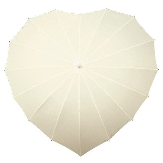 Ombrello a forma di cuore Falcone®, antivento Colore: bianco €18.82 - LR-8-OFFWHITE