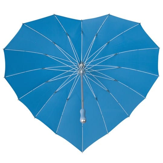 Ombrello a forma di cuore Falcone®, antivento Colore: arancione, bianco, blu, rosso €17.37 - LR-8-8022