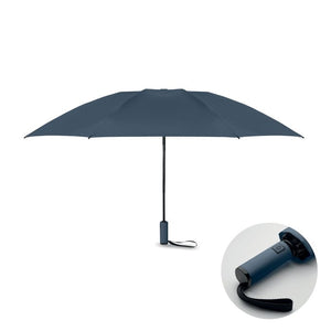 Ombrello antivento 23 pollici Blu - personalizzabile con logo