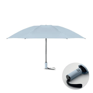 Ombrello antivento 23 pollici blu - personalizzabile con logo