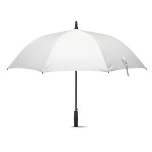 Ombrello antivento 27" Bianco - personalizzabile con logo