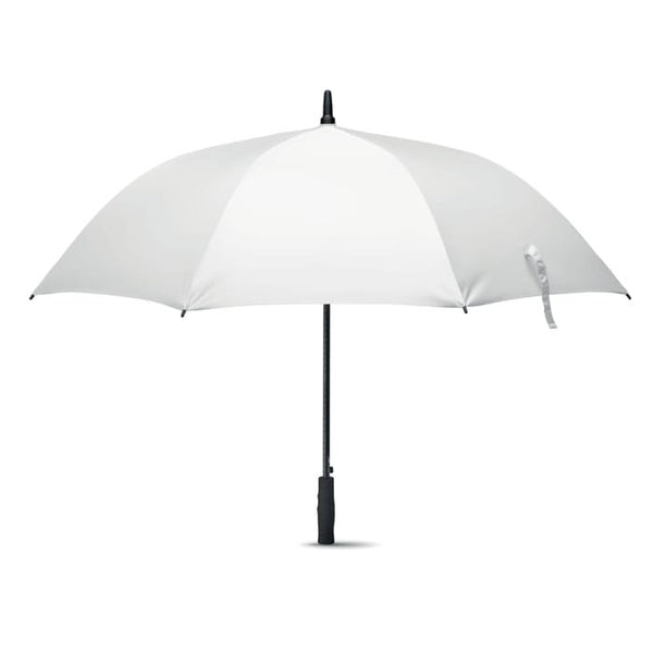 Ombrello antivento 27" Bianco - personalizzabile con logo