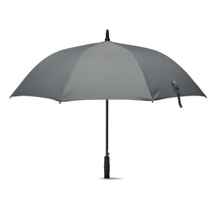 Ombrello antivento 27" Grigio - personalizzabile con logo
