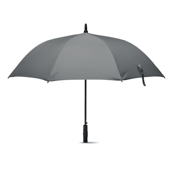 Ombrello antivento 27" Grigio - personalizzabile con logo