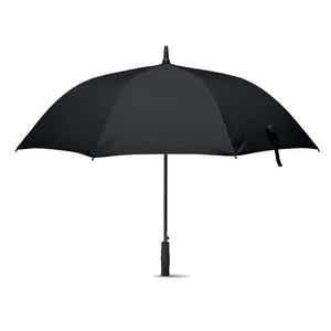 Ombrello antivento 27" Nero - personalizzabile con logo