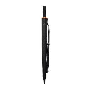 Ombrello antivento 27" Nordic Drift Trail 27" rPET UPF 50+ nero - personalizzabile con logo