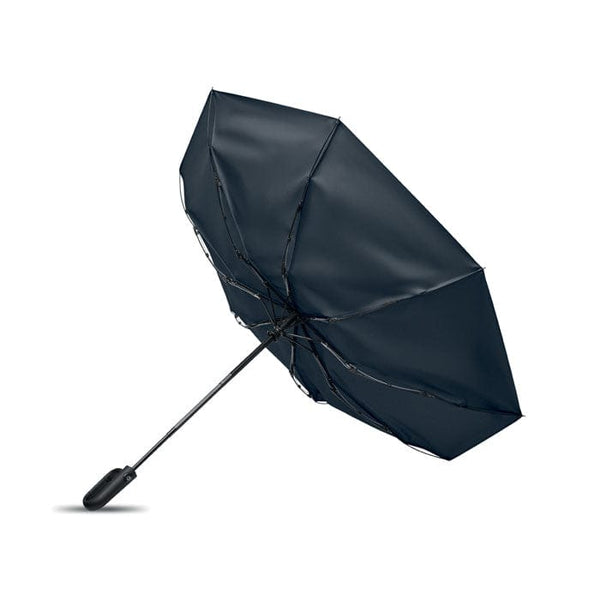 Ombrello antivento da 21" RPET e moschettone - personalizzabile con logo