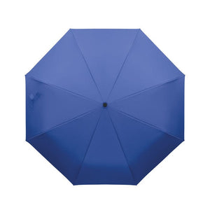 Ombrello antivento da 21" RPET e moschettone - personalizzabile con logo