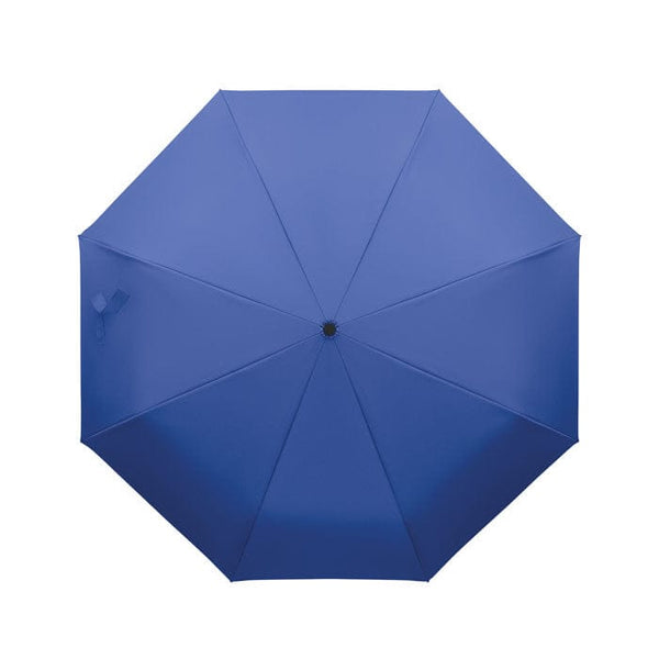 Ombrello antivento da 21" RPET e moschettone - personalizzabile con logo