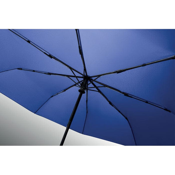 Ombrello antivento da 21" RPET e moschettone - personalizzabile con logo