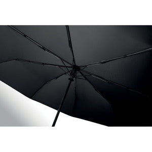 Ombrello antivento da 21" RPET e moschettone - personalizzabile con logo