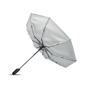 Ombrello antivento da 21" RPET e moschettone - personalizzabile con logo