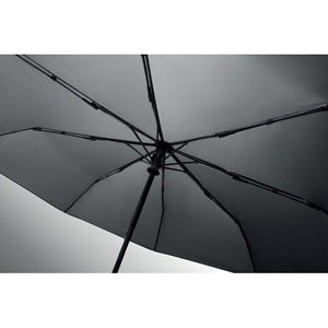 Ombrello antivento da 21" RPET e moschettone - personalizzabile con logo