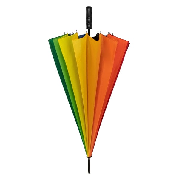 Ombrello arcobaleno, antivento arcobaleno - personalizzabile con logo