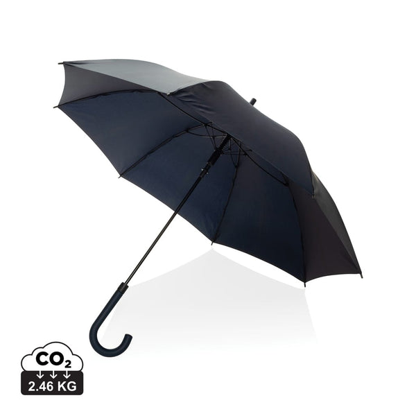 Ombrello automatico 23" KENTO URBAN RPET 190T AWARE™ blu navy - personalizzabile con logo