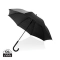 Ombrello automatico 23" KENTO URBAN RPET 190T AWARE™ nero - personalizzabile con logo
