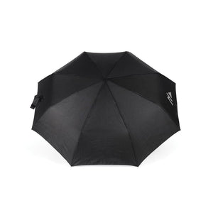 Ombrello automatico 23" Nordic Drift Trail rPET UPF 50+ nero - personalizzabile con logo