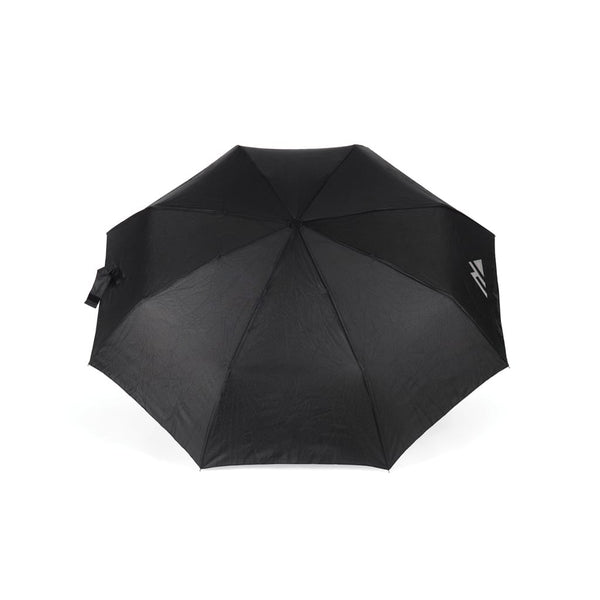Ombrello automatico 23" Nordic Drift Trail rPET UPF 50+ nero - personalizzabile con logo