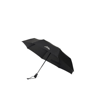 Ombrello automatico 23" Nordic Drift Trail rPET UPF 50+ nero - personalizzabile con logo