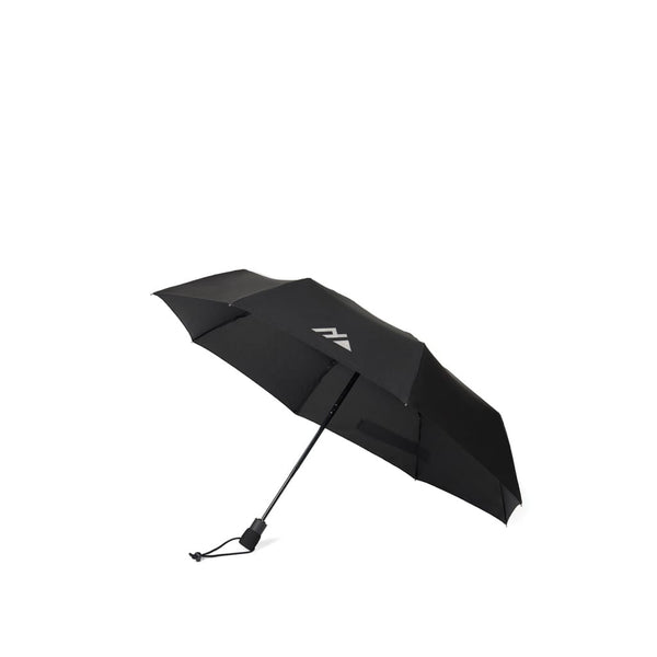 Ombrello automatico 23" Nordic Drift Trail rPET UPF 50+ nero - personalizzabile con logo