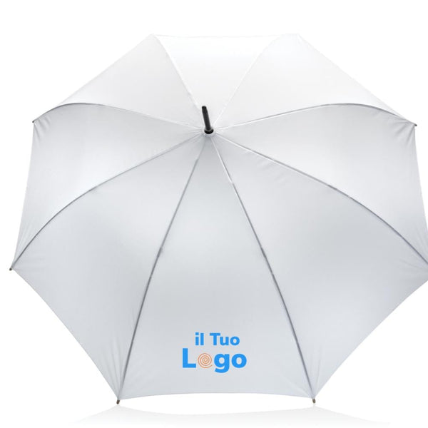 Ombrello automatico bambù 27" rPET 190T Impact AWARE™ - personalizzabile con logo
