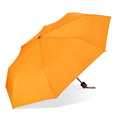 Ombrello Congo 190T Pongee 21" pieghevole Arancione - personalizzabile con logo