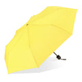 Ombrello Congo 190T Pongee 21" pieghevole Giallo - personalizzabile con logo
