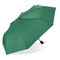 Ombrello Congo 190T Pongee 21" pieghevole verde - personalizzabile con logo