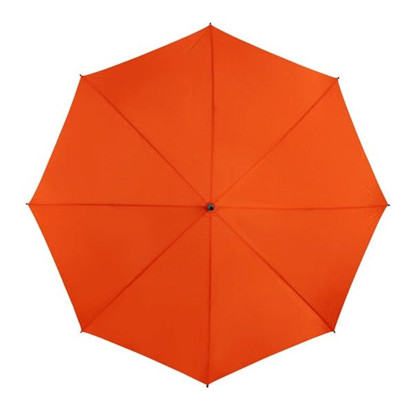 Ombrello da golf, antivento arancione - personalizzabile con logo
