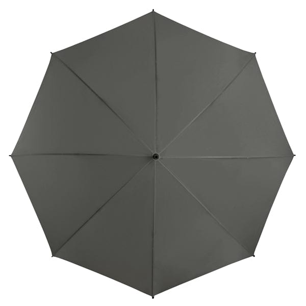 Ombrello da golf, antivento grigio - personalizzabile con logo