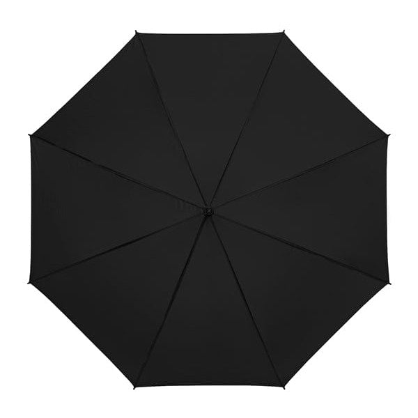 Ombrello da golf, antivento nero - personalizzabile con logo