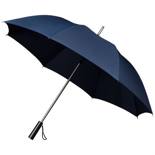 Ombrello da golf Falcone® de Luxe, Autom., Antivento blu - personalizzabile con logo