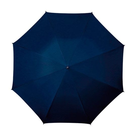 Ombrello da golf Falcone® de Luxe, Autom., Antivento impugnatura uncino blu - personalizzabile con logo