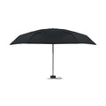 Ombrello economico antivento da 19" Nero - personalizzabile con logo